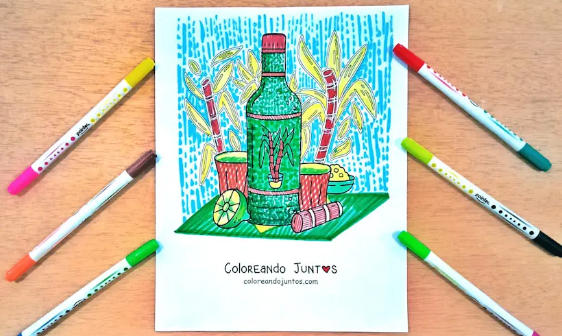 Brazil picture colored by Coloring Together