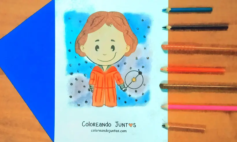 Nicolaus Copernicus drawing colored by Coloring Together