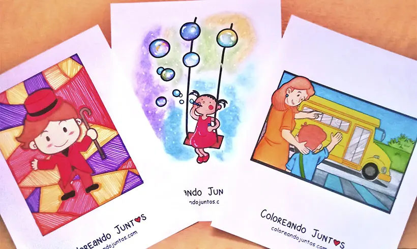 Places drawings colored by Coloring Together