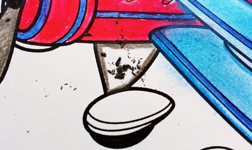 Step 4 for blending colors