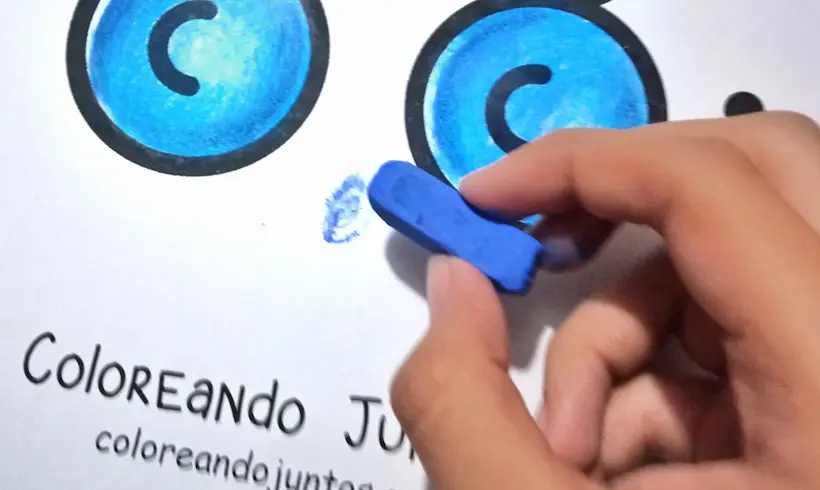 Step 3 to paint with the erasing technique