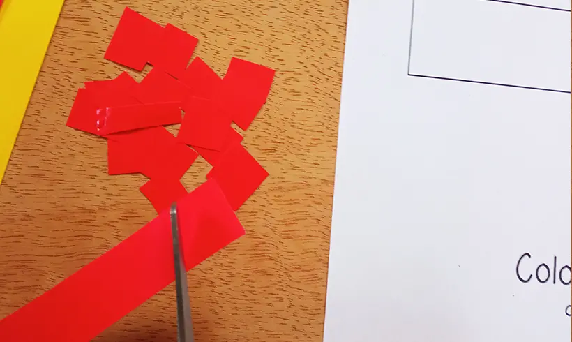 Step 2 for making a Mosaic